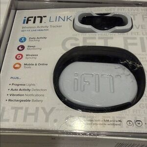IFit Wireless Activity Tracker - Black New in Box